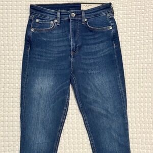NWOT Rag & Bone Nina High-Rise Ankle Skinny size 26